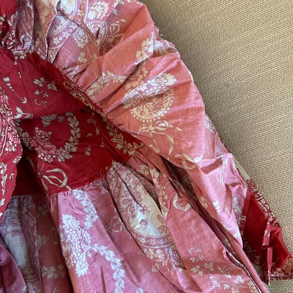 NEW Selkie The Ornament Foxglove Midi Dress Cotton Floral - Picture 6 of 12